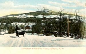 NH - Marlboro. Monadnock Mountain in Winter