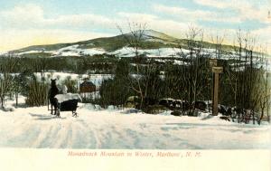 NH - Marlboro. Monadnock Mountain in Winter