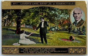 Postcard - Lover's Lane - St. Joseph, Missouri