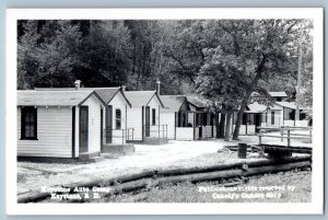 Keystone South Dakota SD Postcard RPPC Photo Keystone Auto Camp c1950's Vintage