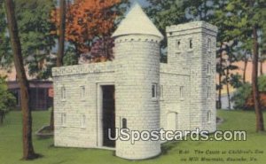 Castle at Children's Zoo - Roanoke, Virginia