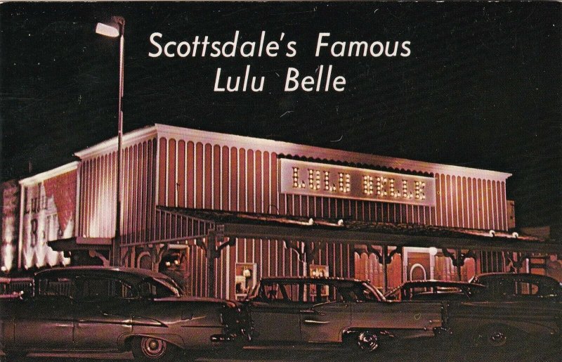 Arizona Scottsdaale Lulu Belle Gay Nineties Restaurant & Bar 1965 sk5168