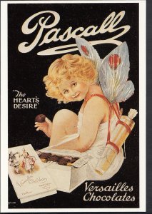 Advertising Postcard - Pascall Chocolates - Cupid - The Hearts Desire  A7967