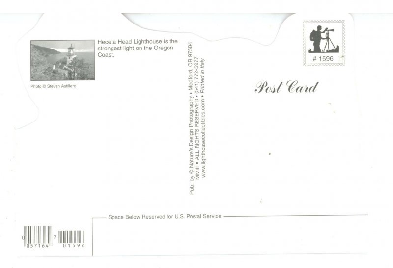 OR - Heceta Head Lighthouse (continental size, die-cut)