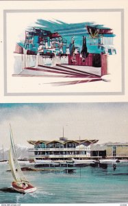 VICTORIA, B.C.,Canada 50-60s Oak Bay Marina Restaurant and The Coffee House, ...