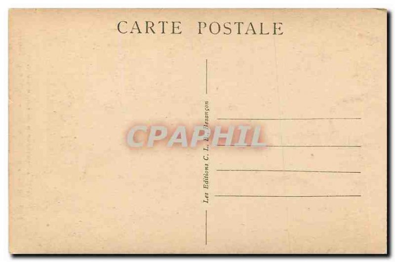 Postcard Old Mouthe Doubs Les Bords du Doubs