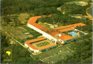 Postcard Brazil Aerial View Tropical Hotel Manaus