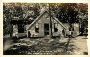 Cline RPPC Z-94 Helenwood TN, Cottage, The Glass House, US Hwy 27, Unposted