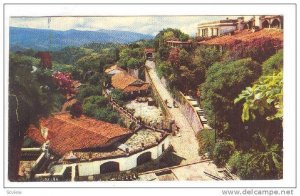 Air view, Hotel Victoria, Taxco, Gro.,  Mexico, 40-60s