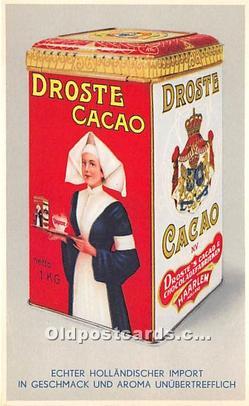 Droste Cacao Advertising Unused 