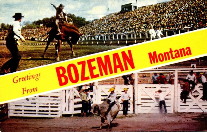 Montana Greetings From Bozeman