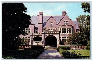 1970 Oshkosh Museum Exterior Scene Wisconsin WI Vintage Posted Postcard 