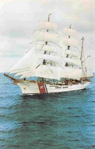 USCGC Eagle WIX-327 Coast Guard Training Sailing Ship postcard