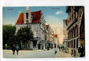 401369 GERMANY EMDEN Neuthorstrasse shops Vintage postcard