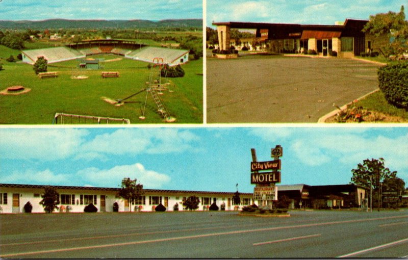 Pennsylvania Williamsport City View Motel Overlooking Little League Baseball&...