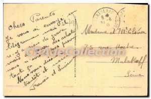 Old Postcard Parthenay View Valle Thouet