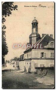 Old Postcard Brienne le Chateau L Hopital