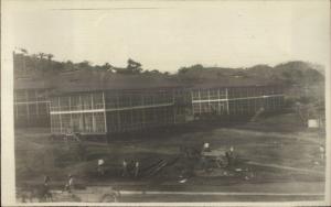 Panama Buildings - Canal Zone c1915 Real Photo Postcard