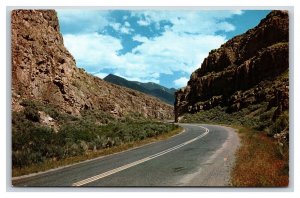 Highway 93 Miniature Grand Canyon Salmon Idaho ID UNP Chrome Postcard Y11