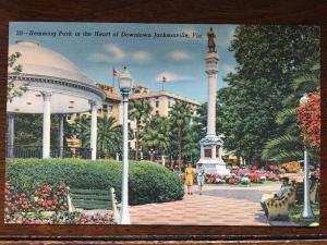 Confederate Monument, Hemming Park, Downtown, Jacksonville, Florida D16