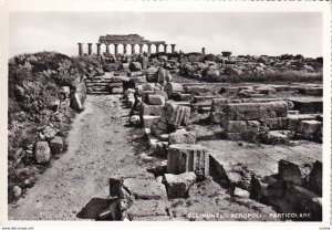 RP; SELINUNTE, Trapani, Sicilia, Italy, 1930-1940s; Acropoli, Particolare