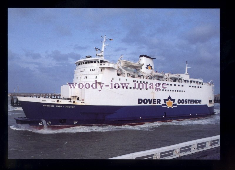 FE3087 - Oostende-Dover Ferry - Princesse Marie-Christine , built 1975 -postcard