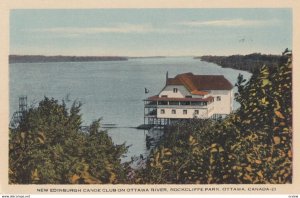 OTTAWA , Ontario , Canada , 1930s ; New Edinburgh Canoe Club