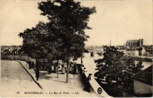 CPA Montereau La Rue de Paris FRANCE (1289660)