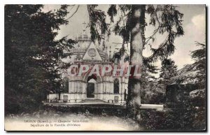 Old Postcard Dreux E and L Saint Louis Sepulture Chapel Family Orleans