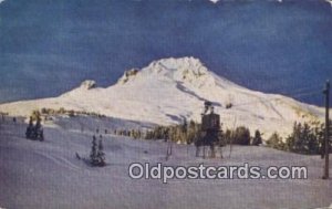 Ski Tow At Timberline Lodge, Mt Hood, Oregon, OR USA Skiing Unused minor corn...