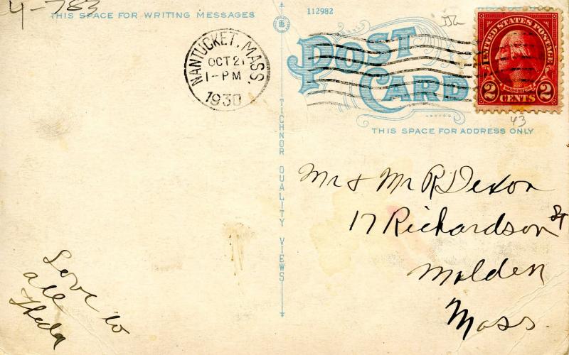 MA - Nantucket. The Observatory at Maria Mitchell Birthplace