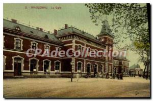 Old Postcard Haguenau Train