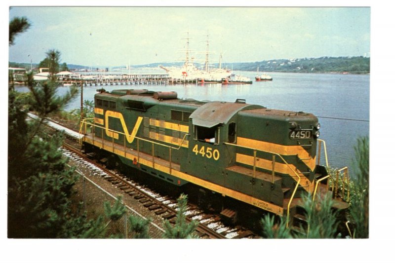 Railway Train, Brattleboro, Central Vermont,