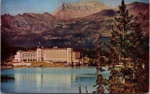 Chateau Lake Louise, Banff National Park Photo Postcard, Slogan Cancel