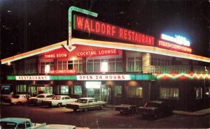 Waldorf MD Restaurant And Motor Court Old Cars, Postcard