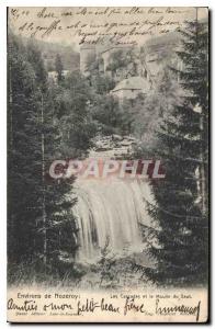 Old Postcard surroundings Nozeroy the Cascades and the Saut du Moulin