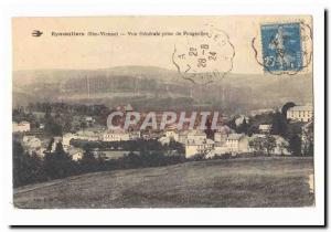 Eymoutiers Old Postcard General view taken Fougeolles