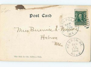 Pre-1907 comic MAN CRAWLS THROUGH THE NUMBER 1000 IN BIG NUMERALS HL1938