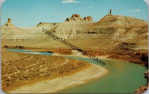 Firehole Region on Green River Wyoming Postcard PC269