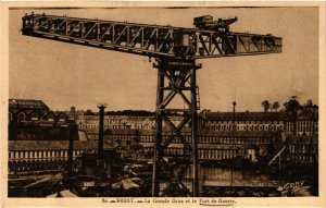 CPA BREST La Grande Grue et le Port de Guerre (252540)