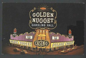 Ca 1950 PPC* LAS VEGAS NV GOLDEN NUGGET GAMBLING HALL MINT