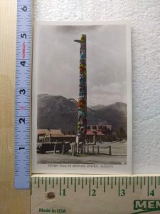 M-0531 Totem Pole at Station Jasper Alberta Canada