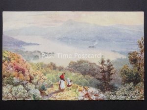 Cumbria: Coniston Lake by H.B. Wimbush - Old Postcard by Raphael Tuck & Son
