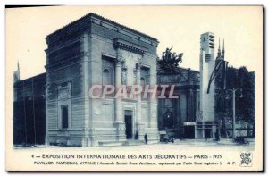 Old Postcard Exposition Internationale des Arts Decoratifs Paris National Pav...