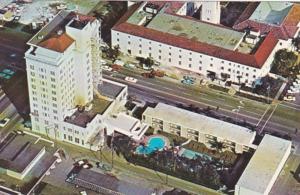 Florida Sarasota Aerial View Of Sarasota Motor Hotel