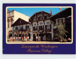 Postcard Bavarian Village, Leavenworth, Washington