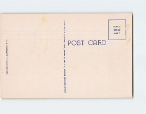 Postcard Lake Floyd on U. S. 50, West Virginia