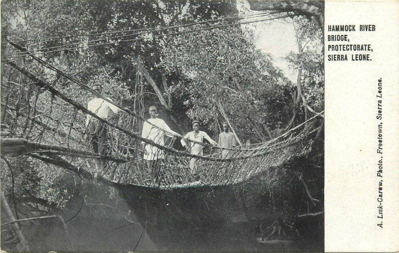 Hammock River Bridge Protectorate Sierra Leone