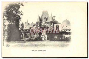 Old Postcard Chateau St Cirgues