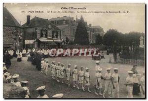 Old Postcard Pontmain the festivals of Jeanne d Arc de Beauregard gymnastics ...